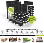 Slipstick Gorilla Felt Furniture Pads Premium Furniture Pads & Chair Leg Floor - Image 4