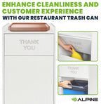 Alpine Restaurant Trash Can Cabinet - Image 7