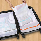 Polecasa 2Pcs 24 x 24 Inches Extra Durable 125g Diamond Mesh Laundry Bags - Image 7