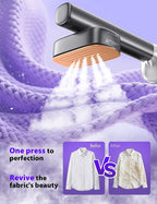 Sundu Steamer for Clothes, 15s Fast Heat-up Handheld Garment Steamer, 35mins - Image 9