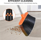 NACENA Broom and Dustpan Set, 52-in Long Adjustable Handle Broom Dustpan Combo - Image 6