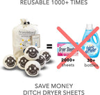 Wool Dryer Balls by Friendsheep 6 Pack XL Organic Premium Reusable Cruelty Free - Image 2