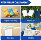 30 Pack Small Bull Clips 1.22 Inch Mini Metal Hinge Clips Binder Paper Hinge - Image 5