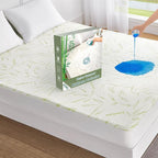 King Mattress Protector Waterproof Mattress Pad Washable Bamboo Rayon Mattress by SoftHour