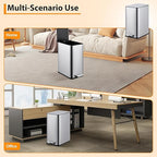 2.6 Gallon Kitchen Trash Can, Stainless Steel Garbage Can - Image 4