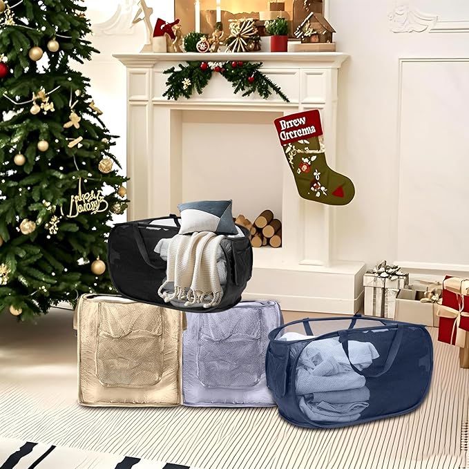4 Pack Closet Storage Bins, Storage Containers - Image 5