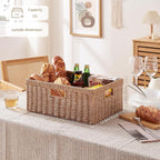 OIAHOMY Wicker Basket, Paper Shelf Basket - Image 4