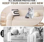 OTOB Couch Covers for Dogs Washable, Non Slip Plush Fuzzy Sofa Slipcovers Dog - Image 2