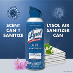 Lysol Air Sanitizer Spray with Odor Eliminator - Image 2