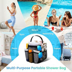 Mesh Shower Caddy Portable for College Dorm Room Essentials for Girls - Image 6