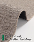 LUMI Ultra Thin Door Mat for Entryway, Low Profile Non Slip Rubber Backing - Image 6