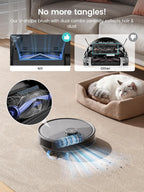 Lefant M3 Max Robot Vacuum, Robot Vacuum and Mop, 20000Pa Suction, Anti-Tangle - Image 5
