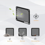 140mm PC Dust Filter for Computer Cooler Fan/PSU/Routers PVC 50 Mesh, Magnetic - Image 3