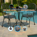 Wrought Iron Patio Furniture Feet Caps - Image 5