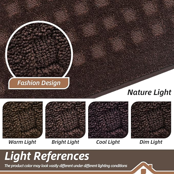 BEQHAUSE Waffle Door Mats Indoor 20"x32", Dog Mat - Image 7