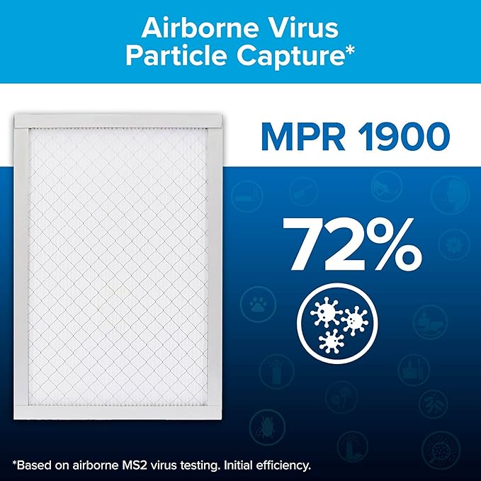 Filtrete 12x24x1 AC Furnace Air Filter, MERV 13, MPR 1900, Premium Allergen - Image 10