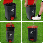 Dog Poop Trash Can Outside, 20L/5Gallon Dog Waste Trash Can - Image 4