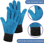 Bencailor 3 Pairs Microfiber Plant Dusting Gloves Leaf Cleaning Gloves - Image 5