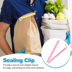 PATIKIL Sealing Clips 4.3 Inch, 10 Pack Reusable Plastic Bag Clip Clamp Sealer - Image 5
