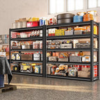 78" H Garage Shelving Heavy Duty，2800LBS Loads Adjustable Garage Storage Shelves - Image 2