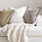 ZWJD Pillow Covers 20x20 Set of 2 Soft Polyester Textured Pillow Covers - Image 5
