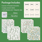 Swedish Dishcloths for Kitchen, 8 Pack Green Reusable Paper Towels - Image 6