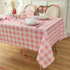 Waterproof Checkered Tablecloth Fabric - Image 9