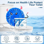 Toilet Bowl Cleaners, Automatic Toilet Bowl Cleaner Tablets Blue Gel Powerful - Image 2