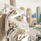 Wall Mounted Clothes Hanger Rack, Clothes Drying Rack, Laundry Drying Rack - Image 4