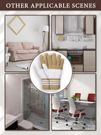Patelai 3 Pairs Microfiber Plant Dusting Gloves Leaf Cleaning Gloves - Image 7