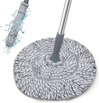 Self-Wringing Twist Mop for Floor Cleaning, Long Handled Microfiber Floor Mop by GRAREND