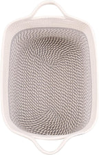 Medium and Large Woven Basket//With Handle, Used - Image 4