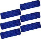 KLEEN HANDLER 6 Pack of 18 Inch Microfiber Dust Mop, Large Washable Commercial by BisonLife