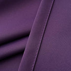 Pickluc Purple Cafe Half Window Curtain, 30 Inches Length, Rod Pocket Small - Image 4