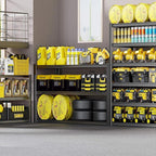 65" W Garage Shelving Heavy Duty, 6 Tier Garage Shelves, Adjustable Storage - Image 2