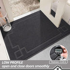 BEQHAUSE Door Mat 20" x 32", Non-Slip Door Mats Indoor Entryway Rugs Washable - Image 5