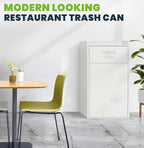 Alpine Restaurant Trash Can Cabinet - Image 5
