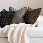 ZWJD 12x20 Pillow Covers Set of 2 Soft Polyester Textured Pillow Covers - Image 4