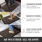 Yimobra Front Door Mat Outside Entrance 72 x 24, Waterproof and Washable - Image 6