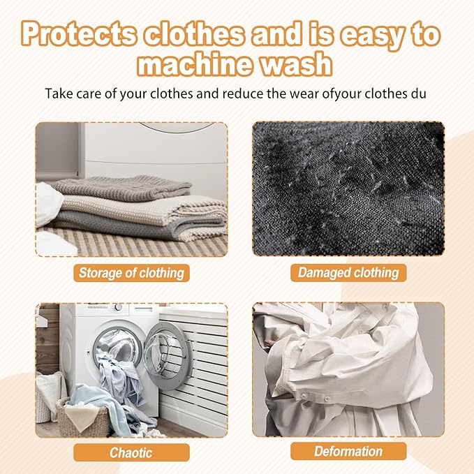 6PCS Laundry Bag For Washing Machines, Specialized For Washing Underwear And - Image 5