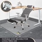 Kuyal Office Chair Mat for Carpet, 48x60 Clear Heavy Duty Computer Chair Mat - Image 2