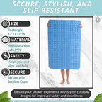 ENKOSI Extra Large Shower Mat Non Slip - Image 3