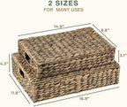 Set of 2 Decorative Storage Boxes - Image 6