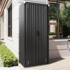 AECOJOY Outdoor Storage Cabinet, Outdoor Cabinets Waterproof - Image 4