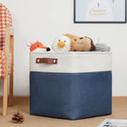 DULLEMELO Foldable Storage Cubes 12 x 12 Organizer Bins, Canvas Storage Bins - Image 4