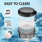 Leak Proof Denture Cups for Soaking Dentures, Partial Denture Bath Case Travel - Image 9