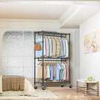 IZEUK Heavy Duty Rolling Garment Rack - Image 6