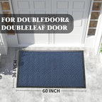 Yimobra Extra Large Door Mat Outside Entrance 60x32, Waterproof Heavy Duty - Image 2