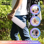 HASLE OUTFITTERS 17oz Stainless Steel Water Bottles Bulk, Vacuum Insulated - Image 6