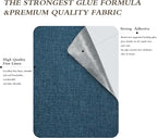Coarse Linen Repair Patches, Self-Adhesive Linen Fabric Patches, 8X11 inch - Image 2